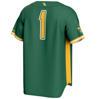 #1 William & Mary Tribe GameDay Greats Lightweight Baseball Fashion Jersey - Green