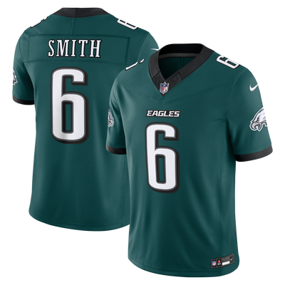 Philadelphia Eagles DeVonta Smith Nike Midnight Green Team Vapor F.U.S.E. Stitched Limited Jersey