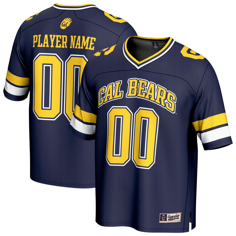Cal Bears GameDay Greats NIL Pick-A-Player Football Fashion Jersey - Navy