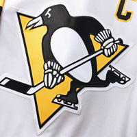 Pittsburgh Penguins Fanatics White Away Premium Custom Jersey