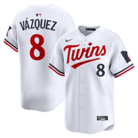 Minnesota Twins Christian Vázquez Nike White Home Limited Jersey