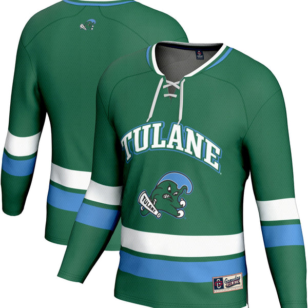 Tulane Green Wave GameDay Greats Spirit Hockey Jersey - Green