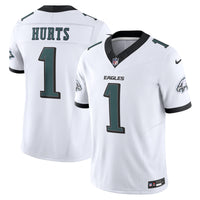 Philadelphia Eagles Jalen Hurts Nike White Vapor F.U.S.E. Limited Jersey