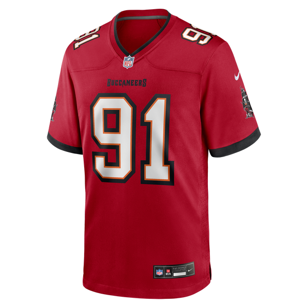 Tampa Bay Buccaneers A'Shawn Robinson Nike Red Team Game Jersey