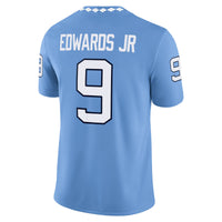 Billy Edwards Jr North Carolina Tar Heels Jordan Brand Home Game Jersey - Carolina Blue
