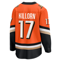Anaheim Ducks Alex Killorn Fanatics Orange Home Breakaway Jersey