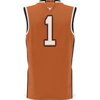 #1 Texas Longhorns GameDay Greats Lightweight Collegiate Basketball Jersey - Texas Orange