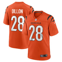 Cincinnati Bengals Corey Dillon Nike Orange Retired Player Alternate Game Jersey
