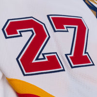 Florida Panthers Scott Mellanby Mitchell & Ness White 1996 Power Play Jersey