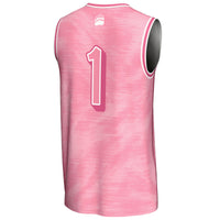 #1 Montana Grizzlies GameDay Greats Lightweight Basketball Fashion Jersey - Pink