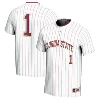 #1 Florida State Seminoles GameDay Greats Lightweight Softball Jersey - White