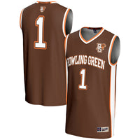 #1 Bowling Green St. Falcons GameDay Greats Lightweight Basketball Jersey - Brown