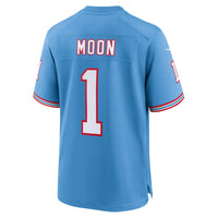 Tennessee Titans Warren Moon Nike Light Blue Retired Player Alternate Game Jersey