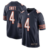 Chicago Bears D'Andre Swift Nike Navy Game Jersey
