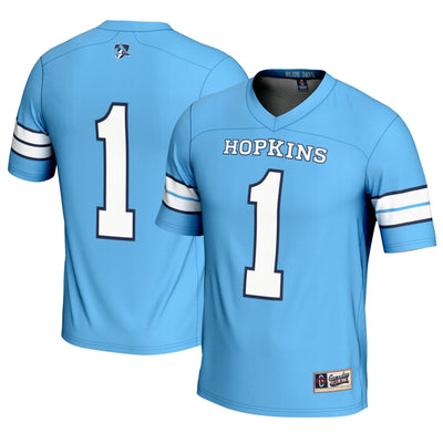 #1 Johns Hopkins Blue Jays GameDay Greats Lightweight Lacrosse Jersey - Light Blue