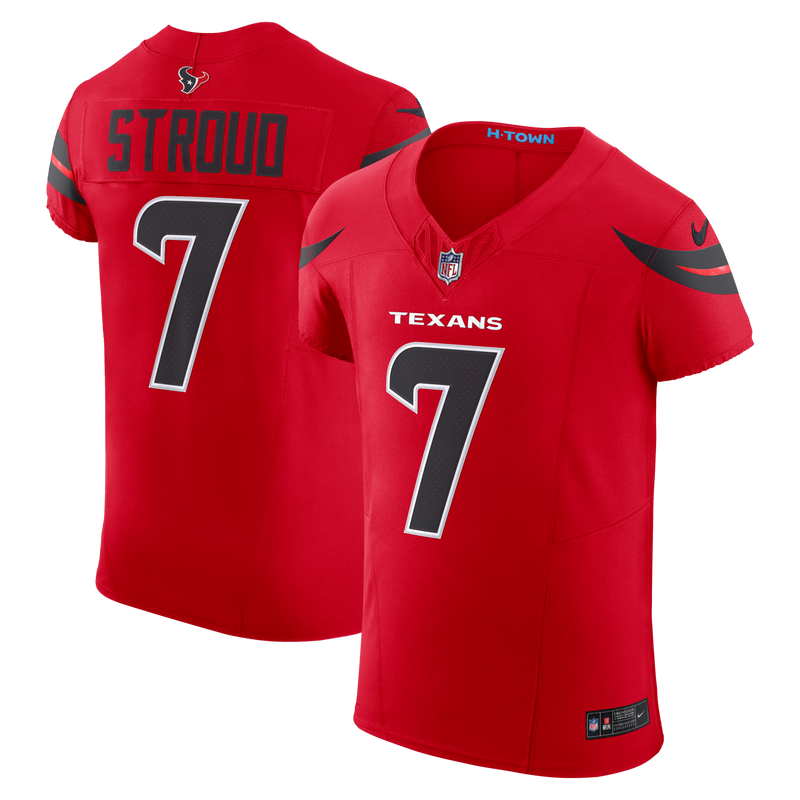 Houston Texans C.J. Stroud Nike Red Alternate Vapor F.U.S.E. Elite Jersey