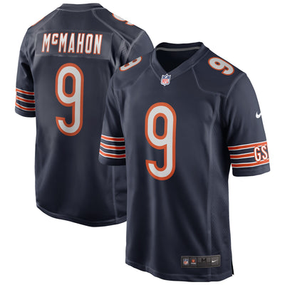 Chicago Bears Jim McMahon Nike Navy Game Retired Player Jersey