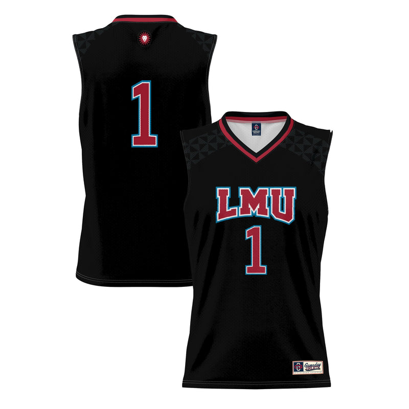 #1 Loyola Marymount Lions GameDay Greats Lightweight Basketball Jersey - Black