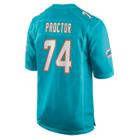 Miami Dolphins Kayden Proctor Nike Aqua 2026 NFL Draft First Round Pick No. 12 Team Game Jersey