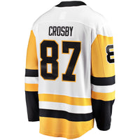 Pittsburgh Penguins Sidney Crosby Fanatics White Breakaway Jersey