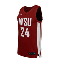 Washington State Cougars Nike Replica Basketball Jersey - Crimson