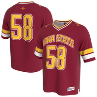 Iowa State Cyclones GameDay Greats Lightweight Collegiate Football Fashion Jersey - Cardinal