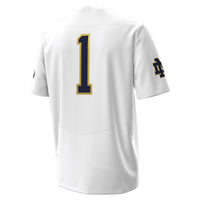 Notre Dame Fighting Irish Under Armour Premier Football Jersey - White