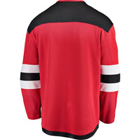 New Jersey Devils Fanatics Red Breakaway Home Jersey