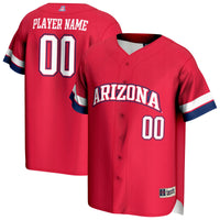 Arizona Wildcats GameDay Greats NIL Pick-A-Player Lightweight Baseball Jersey - Red