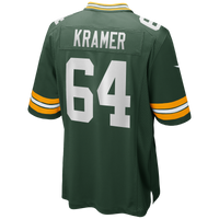 Green Bay Packers Jerry Kramer Nike Green Game Retired Player Jersey
