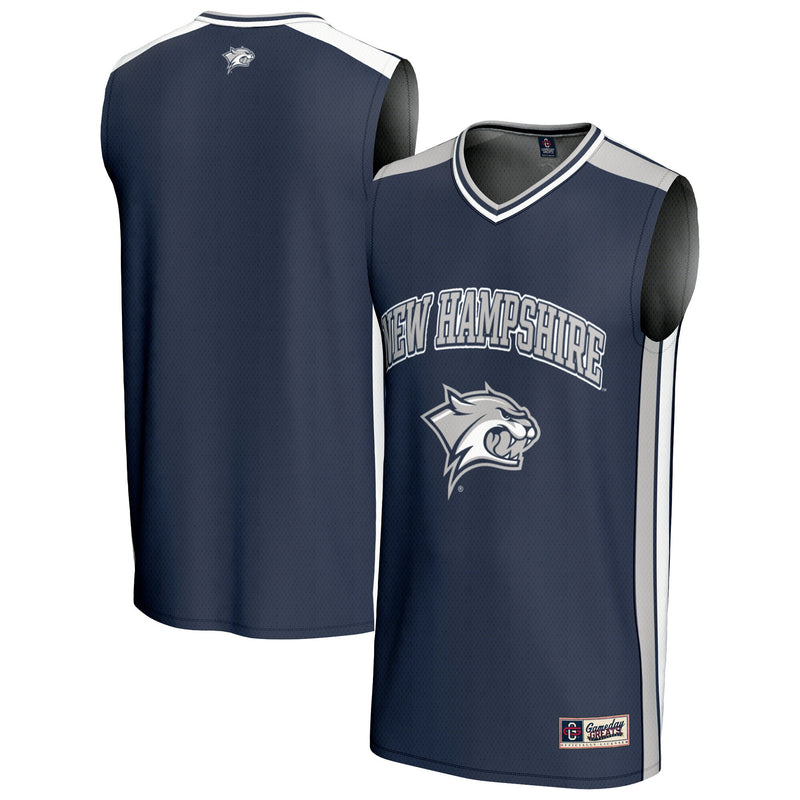 New Hampshire Wildcats GameDay Greats Spirit Basketball Jersey - Navy