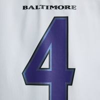 Baltimore Ravens Zay Flowers Nike White Game Jersey