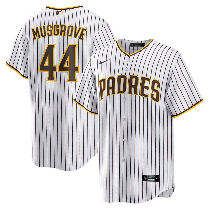 San Diego Padres Joe Musgrove Nike White Home Replica Jersey