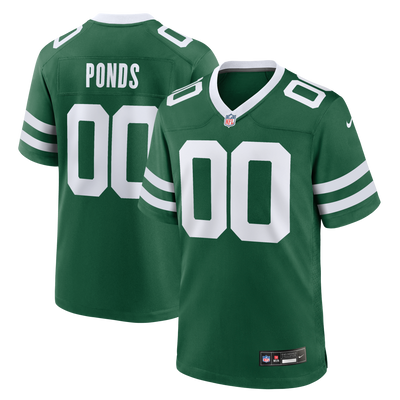 New York Jets D'Angelo Ponds Nike Legacy Green Game Jersey