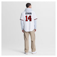 Atlanta Braves Mauricio Dubón Nike White Home Replica Jersey