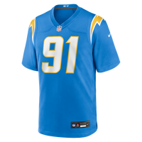 Los Angeles Chargers Nick Barrett Nike Powder Blue Team Game Jersey