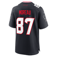 Houston Texans Foster Moreau Nike Navy Team Game Jersey
