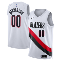 Portland Trail Blazers Nike Replica Association Edition Swingman Jersey - White - Scoot Henderson