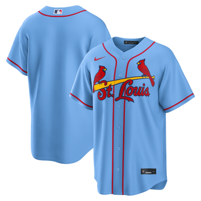 St. Louis Cardinals Nike Light Blue Alternate Replica Jersey