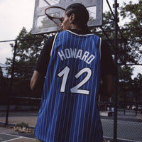 Dwight Howard Blue Orlando Magic 2004/05 Hardwood Classics Hall of Fame Swingman Jersey
