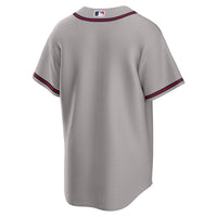 Atlanta Braves Nike Gray Road Replica Jersey