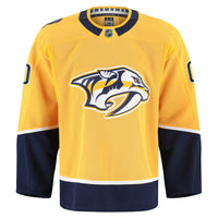 Nashville Predators Fanatics Gold Home Authentic Pro Custom Jersey