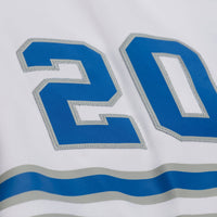 Detroit Lions Barry Sanders Mitchell & Ness White 1989 Legacy Replica Player Jersey