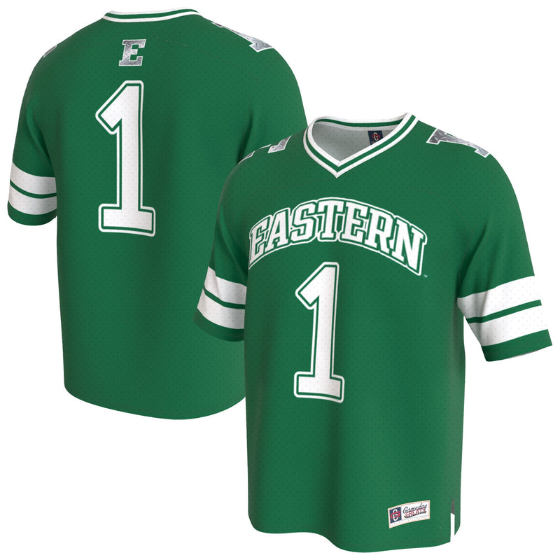 Eastern Michigan Eagles GameDay Greats Lightweight Collegiate Football Fashion Jersey - Green
