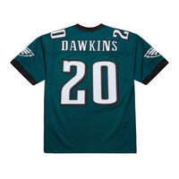 Philadelphia Eagles Brian Dawkins Mitchell & Ness Green 2007 Authentic Throwback Retired Player Jersey