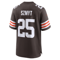 Cleveland Browns Andre Szmyt Nike Brown Team Game Jersey