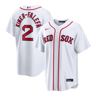 Boston Red Sox Isiah Kiner-Falefa Nike White Home Replica Jersey