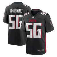Atlanta Falcons Keith Brooking Nike Black Game Retired Player Jersey