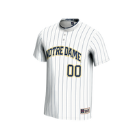 Notre Dame Fighting Irish GameDay Greats NIL Pick-A-Player Lightweight Softball Jersey - White