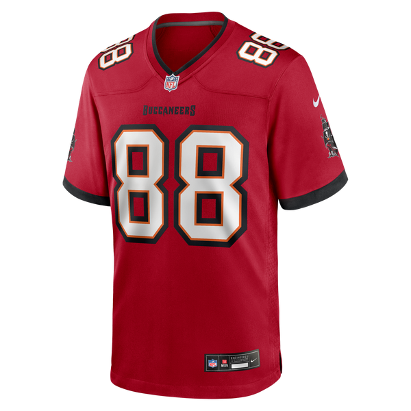 Tampa Bay Buccaneers Cade Otton Nike Red Game Player Jersey